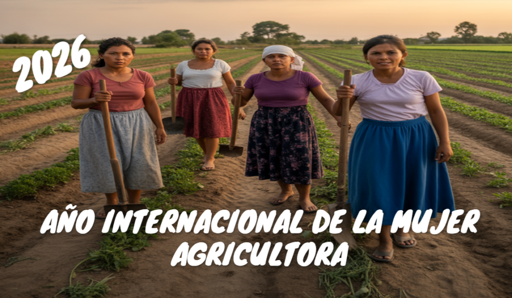 Portada de la Exposición 2026, Año Internacional de la Mujer Agricultora