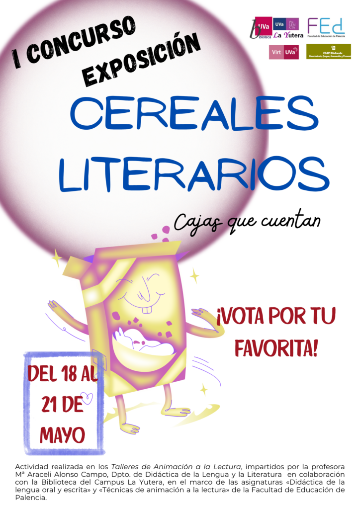 Cartel vota por tu caja favorita