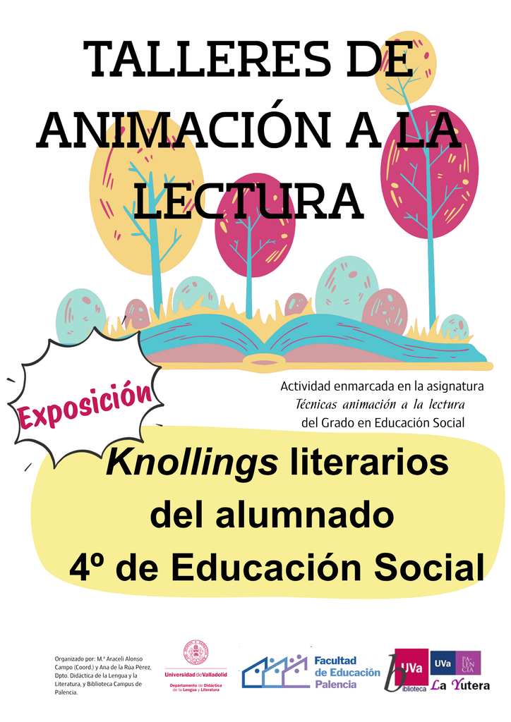 Cartel de la exposición Knollings literarios
